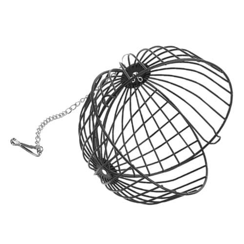MOTHNUR Hamster Futterkäfig, Chinchilla Ball, Heuhalter, Kaninchenfutterspender, Heu Futterspender, Kaninchen, Rattenkäfig Zubehör, Kaninchen Heu Futterspender, Hasenspielzeug, Heuball, von MOTHNUR