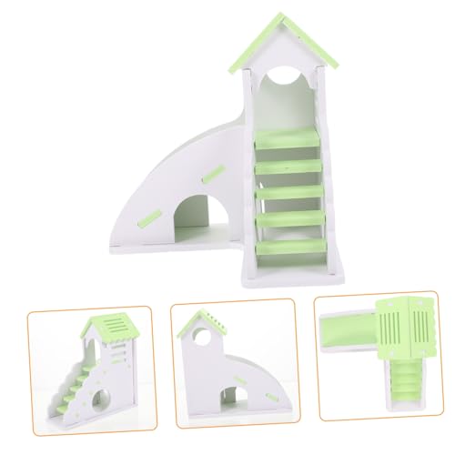 MOTHNUR Hamster Kletterleiter aus Langlebigem PVC Kleines Haustier Versteck Haus mit Privatem Rückzugsort Geeignet für Hamster Meerschweinchen und Kleine Tiere im Käfig MOTHNUR Hamster Kletterleiter aus Langlebigem PVC Kleines Haustier Versteck Haus mit Privatem Rückzugsort Geeignet für Hamster Meerschweinchen und Kleine Tiere im Käfig von MOTHNUR