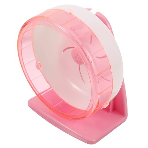 MOTHNUR Hamster Laufrad Leise Geräuscharm Kleintier Laufspielzeug für Zwerghamster Meerschweinchen Geräuschloses Übungsrad für Kleine Haustiere Geräuschreduziert Stabil von MOTHNUR