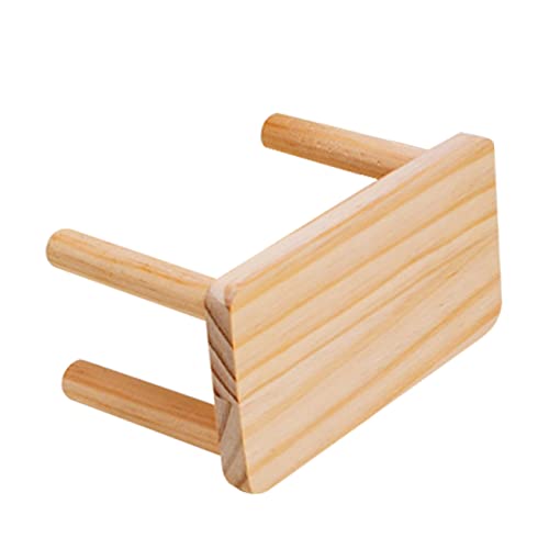 MOTHNUR Hamster Plattform aus Naturholz Multifunktionale Kletter und Spielplattform für Kleine Haustiere Wie Hamster Chinchillas und Igel Stabile Spiel und Schlafmöglichkeit für MOTHNUR Hamster Plattform aus Naturholz Multifunktionale Kletter und Spielplattform für Kleine Haustiere Wie Hamster Chinchillas und Igel Stabile Spiel und Schlafmöglichkeit für von MOTHNUR
