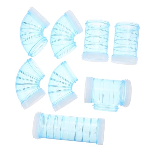 MOTHNUR Hamsterkäfig DIY Röhren Externer Maze Connector Einfach zu Montieren Vielseitig Kombinierbar Geeignet für Hamster Eichhörnchen Igel und Kleintiere Praktisches Zubehör in Blau MOTHNUR Hamsterkäfig DIY Röhren Externer Maze Connector Einfach zu Montieren Vielseitig Kombinierbar Geeignet für Hamster Eichhörnchen Igel und Kleintiere Praktisches Zubehör in Blau von MOTHNUR