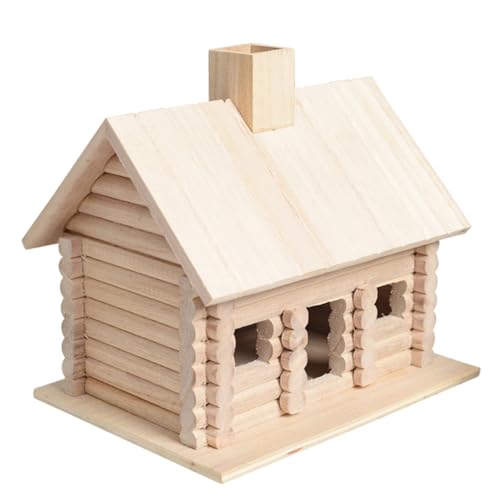MOTHNUR Handgefertigtes Holz Vogelhaus mit Breitem Eingang Langlebiges Kiefern nistnest für Gartenvögel Offene Nisthöhle DIY bemalbares Vogelhäuschen für Außenbereich Balkon und Wildvögel MOTHNUR Handgefertigtes Holz Vogelhaus mit Breitem Eingang Langlebiges Kiefern nistnest für Gartenvögel Offene Nisthöhle DIY bemalbares Vogelhäuschen für Außenbereich Balkon und Wildvögel von MOTHNUR