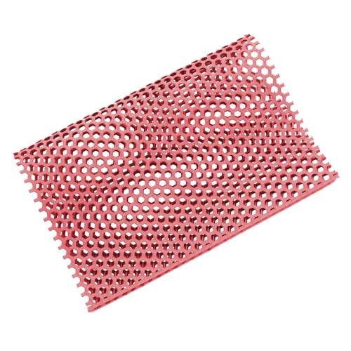 MOTHNUR Hundekäfig Matte Rot Abflussgitter für Haustier Urin Langlebige Formstabile Kunststoffplatte mit Hohlraum Design zur Schnellen Exkrementenentfernung Pflegeleicht und Schützende MOTHNUR Hundekäfig Matte Rot Abflussgitter für Haustier Urin Langlebige Formstabile Kunststoffplatte mit Hohlraum Design zur Schnellen Exkrementenentfernung Pflegeleicht und Schützende von MOTHNUR