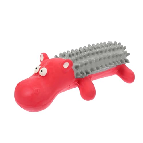 MOTHNUR Hundespielzeug Latex Ente Quietscher Kauspielzeug Bissfestes für Welpen Interaktives zur Beschäftigung für Kleine und Mittlere Hunde Spiel und Zahnpflege von MOTHNUR
