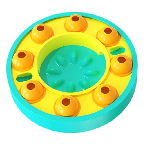 MOTHNUR Interaktiver Hundespielzeug Slow Feeder Napf mit Puzzlefunktion Verzögert Futteraufnahme Fördert Gesunde Verdauung Geeignet für Welpen und Ausgewachsene Hunde Robustes Design von MOTHNUR