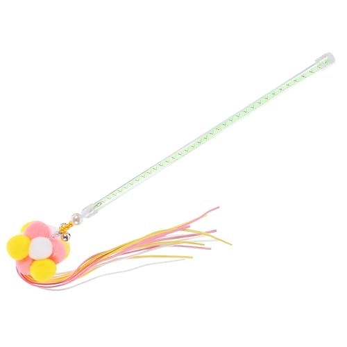 MOTHNUR Interaktives Katzenspielzeug mit Glocke Stabilem Material und Leichtem Design Katzenteaser für Indoor Spiel und Bewegung Fördert Natürliche Instinkte Geeignet für Kätzchen und MOTHNUR Interaktives Katzenspielzeug mit Glocke Stabilem Material und Leichtem Design Katzenteaser für Indoor Spiel und Bewegung Fördert Natürliche Instinkte Geeignet für Kätzchen und von MOTHNUR