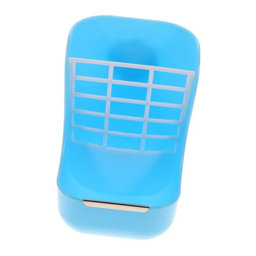 MOTHNUR Kaninchen Futterspender Gras Halter Kunststoff Futterstation mit Aufhängung Großer Kapazität Anti Biss Design für Meerschweinchen Chinchillas und Kleine Nager in Blau MOTHNUR Kaninchen Futterspender Gras Halter Kunststoff Futterstation mit Aufhängung Großer Kapazität Anti Biss Design für Meerschweinchen Chinchillas und Kleine Nager in Blau von MOTHNUR