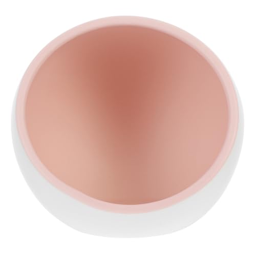 MOTHNUR Keramik Hamster Nest Kühlendes Versteck Kreatives Haustierhaus für Kleine Hamster Zwerghamster und Mäuse mit Komfortabler Schlafhöhle Rosa von MOTHNUR