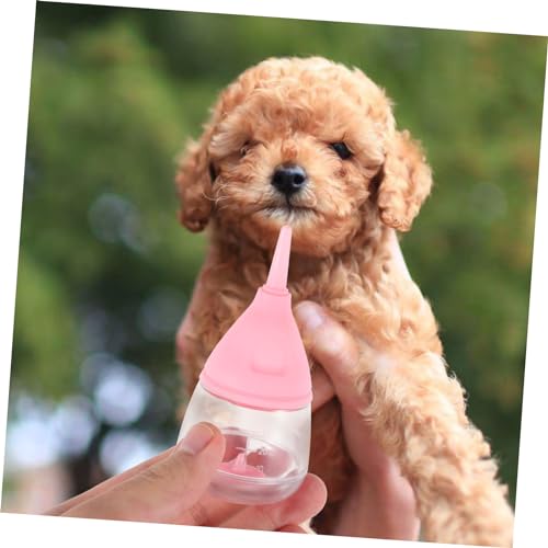 MOTHNUR Kleines Haustier Fütterungsfläschchen aus Sicherem Material Stabile und Bruchsichere Welpenmilchflasche für Neugeborene Hunde und Katzen Leicht zu Reinigen Dosiert für Schonende MOTHNUR Kleines Haustier Fütterungsfläschchen aus Sicherem Material Stabile und Bruchsichere Welpenmilchflasche für Neugeborene Hunde und Katzen Leicht zu Reinigen Dosiert für Schonende von MOTHNUR