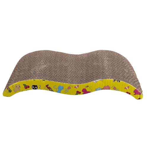 MOTHNUR Kratzbrett Katze Form Wellpappe Robust Krallenpflege Katzenkratzbrett Katzen für Kätzchen und Haustiere zur Krallenpflege und Stressabbau MOTHNUR Kratzbrett Katze Form Wellpappe Robust Krallenpflege Katzenkratzbrett Katzen für Kätzchen und Haustiere zur Krallenpflege und Stressabbau von MOTHNUR