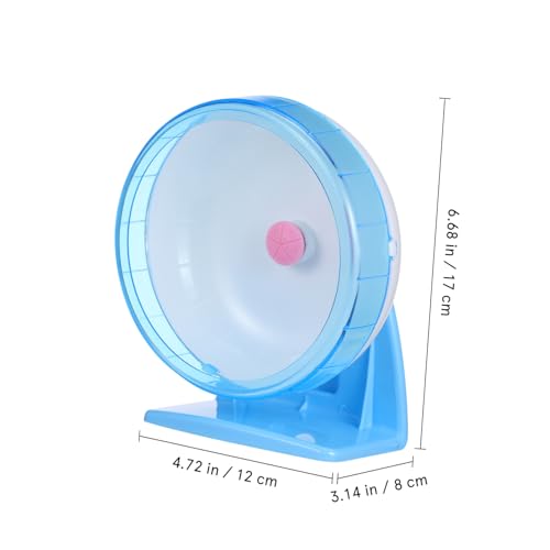 MOTHNUR Lärmfrei Hamster Laufrad Stabiles Abnehmbares Kleintier Spielrad aus Robustem Kunststoff Höhenverstellbar Rutschfester Stand Geeignet für Hamster Mäuse Wüstenrennmäuse MOTHNUR Lärmfrei Hamster Laufrad Stabiles Abnehmbares Kleintier Spielrad aus Robustem Kunststoff Höhenverstellbar Rutschfester Stand Geeignet für Hamster Mäuse Wüstenrennmäuse von MOTHNUR