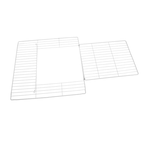 MOTHNUR Modulares Katzengehege Türpaneel mit Einwärts Öffnender Tür Dichter Maschendraht Erweiterbar für Katzen Kaninchen Kleintierkäfige Outdoor Haustier Zaun Ersatzteil von MOTHNUR