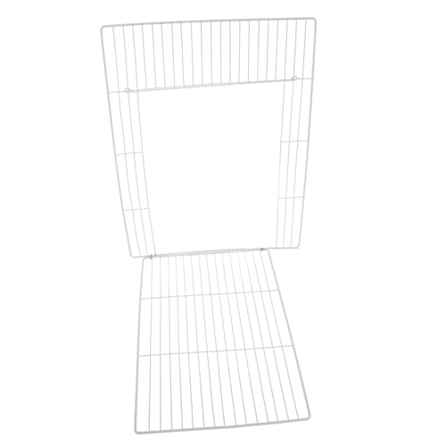 MOTHNUR Pet Cage Door Panel Metallgitter mit Tür Katzenauslauf Erweiterung für Innenbereich Sicherer Tragbarer Haustierkäfig Ersatz für Zuhause und Reisen von MOTHNUR