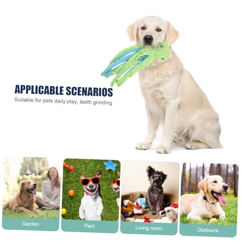 MOTHNUR Quietschendes Hundespielzeug Octopusform aus Weichem Robustem Material Interaktives Kauspielzeug für Welpen und Mittelgroße Hunde zur Stressreduzierung und Beschäftigung MOTHNUR Quietschendes Hundespielzeug Octopusform aus Weichem Robustem Material Interaktives Kauspielzeug für Welpen und Mittelgroße Hunde zur Stressreduzierung und Beschäftigung von MOTHNUR