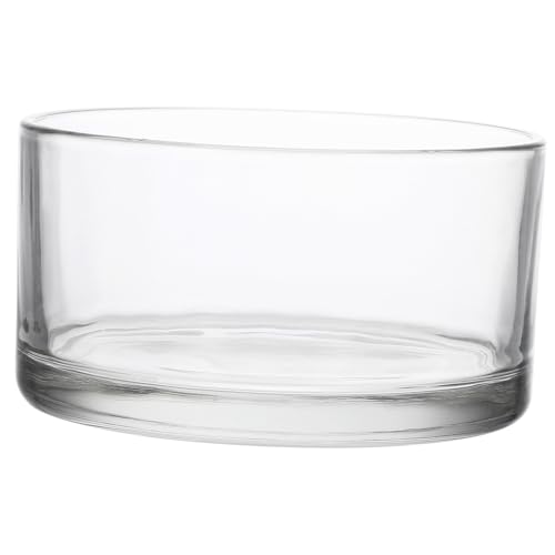 MOTHNUR Transparente Glasvase Rundes Terrarium für Hydroponik und Dekoration Stabiles Abgerundeter Abschluss für Wasserpflanzen und Wohnraumgestaltung MOTHNUR Transparente Glasvase Rundes Terrarium für Hydroponik und Dekoration Stabiles Abgerundeter Abschluss für Wasserpflanzen und Wohnraumgestaltung von MOTHNUR