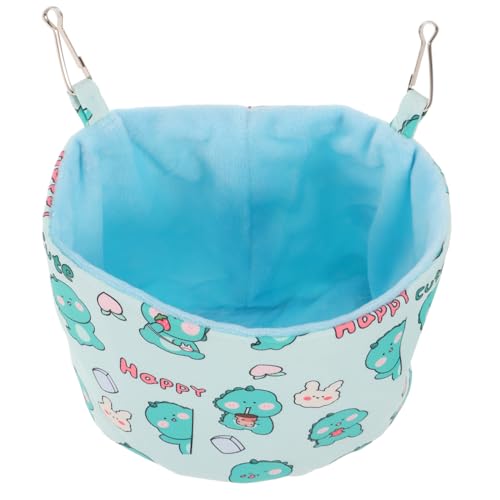 MOTHNUR Warme Hängende Hamster hängematte aus Strapazierfähigem Canvas Kratzfest und Atmungsaktiv für Kleine Nager Wie Hamster und Eichhörnchen Gemütliches Kuschelbett für Wintergebrauch von MOTHNUR