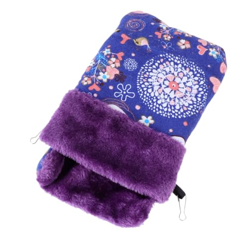 MOTHNUR Warmer Baumwoll Schlafsack für Kleintiere mit Süßem Hirschmuster Hängendes Nest für Hamster Frettchen Eichhörnchen Kuschelnest mit Befestigungsklammern für Kalte Jahreszeiten MOTHNUR Warmer Baumwoll Schlafsack für Kleintiere mit Süßem Hirschmuster Hängendes Nest für Hamster Frettchen Eichhörnchen Kuschelnest mit Befestigungsklammern für Kalte Jahreszeiten von MOTHNUR