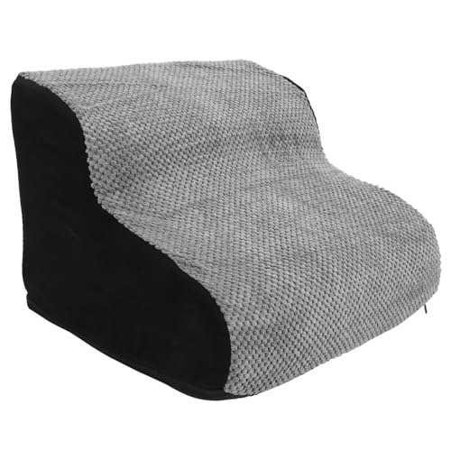 MOTHNUR Weiche rutschfeste Haustiertreppe aus Komfortablem Material Sichere Hundetreppe mit Breiten für Sofa und Bett für Kleine Hunde und Katzen zur Einfachen Nutzung und Gelenkschonung von MOTHNUR
