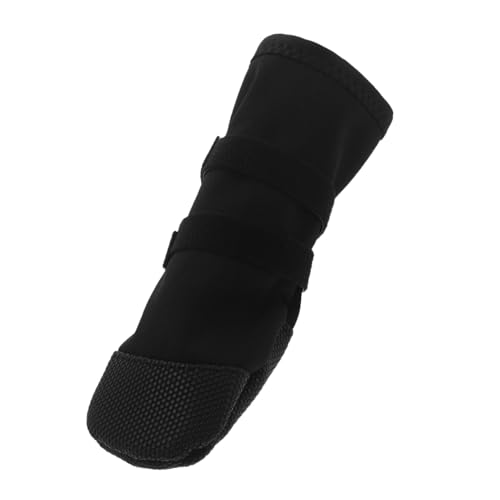 MOTHNUR wasserdichte Fußabdeckung Für Haustiere Hundeschuhe Für Hartholz Hundestiefel Für Pflasterung wasserdichte Hundestiefel Hundeschuhe Beiverletungen Schwarz Polyester MOTHNUR wasserdichte Fußabdeckung Für Haustiere Hundeschuhe Für Hartholz Hundestiefel Für Pflasterung wasserdichte Hundestiefel Hundeschuhe Beiverletungen Schwarz Polyester von MOTHNUR