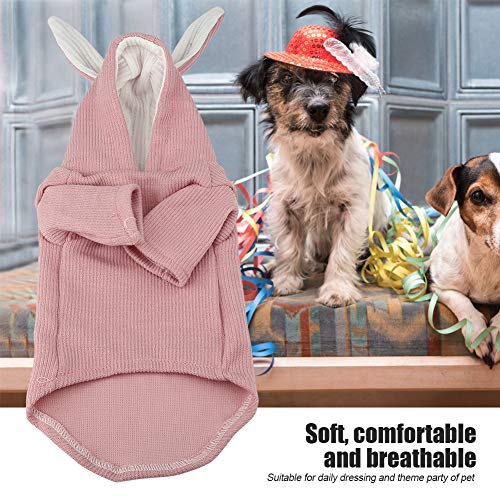 Hunde- und Katzenkostüme, Lustiges Süßes Hundekostüm, Modisches Haustierkostüm, Welpen-Cosplay-Anzug, Hoodie-Outfit (Rosa) von MOTUZP