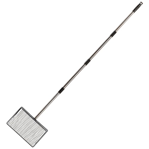 MOUNTTU Katzenstreuschaufel, 4 Abschnitte, 48, 3–149, 9 cm, verstellbar, Ersatz-Streuschaufel mit 7 mm Maschenweite, Mehrzweckschaufel für Hühnerkot MOUNTTU Katzenstreuschaufel, 4 Abschnitte, 48, 3–149, 9 cm, verstellbar, Ersatz-Streuschaufel mit 7 mm Maschenweite, Mehrzweckschaufel für Hühnerkot von MOUNTTU