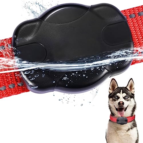 Mouyou Airtag Dog Waterproof, Pack of 2 Airtag Dog Collar Pendant Hard Airtag Case Dog [Easy Installation] Airtag Holder Compatible with Apple Airtag Tracking Dog and Cat von mouyou