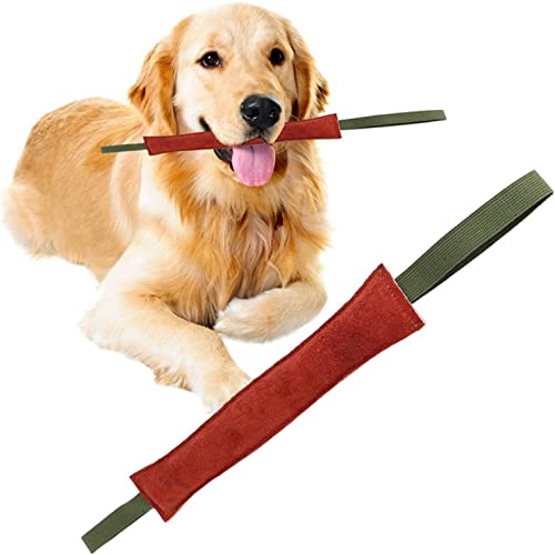 MOYZK Hunde-Schleppspielzeug Jute-Hundebissstab, 2 Stück, Hundebissstab, Trainingsstab, Leder-Beißstab, Hundebiss-Krafttrainingsstab-40cm MOYZK Hunde-Schleppspielzeug Jute-Hundebissstab, 2 Stück, Hundebissstab, Trainingsstab, Leder-Beißstab, Hundebiss-Krafttrainingsstab-40cm von MOYZK