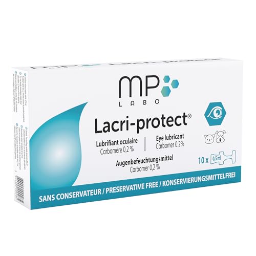MP Labo Lacri-Protect® 10 x 0,5 ml - Okularschmierstoff - Hund und Katze von MP Labo