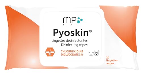 MP Labo Pyoskin® Reinigungstücher für Hunde und Katzen, 20 Stück von MP Labo