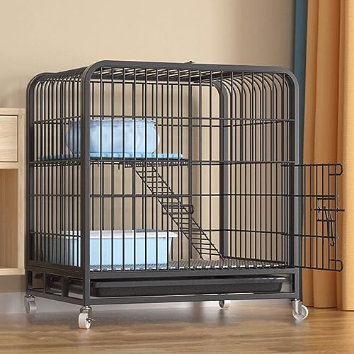 Katzenkäfig, Katzenzucht für den Innenbereich, mehrschichtig, große Plattform, DIY-Katzenzaun, Metallzwinger, geeignet für 1–2 Katzen, Kleintiere, Katzenzaun für den Außenbereich, Reisen, Ca Katzenkäfig, Katzenzucht für den Innenbereich, mehrschichtig, große Plattform, DIY-Katzenzaun, Metallzwinger, geeignet für 1–2 Katzen, Kleintiere, Katzenzaun für den Außenbereich, Reisen, Ca von MPFYRCOJ