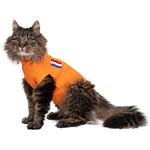 MPS Medical Pet Shirt Katze, Orange, XS von MPS