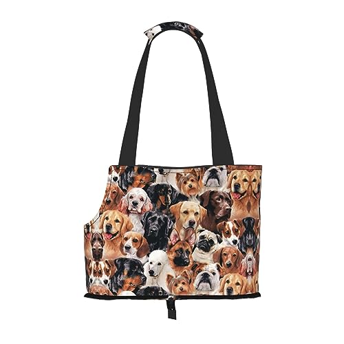 Mqgmz Transporttasche für Hunde und Katzen mit vielen Hunden, Mqgmz Transporttasche für Hunde und Katzen mit vielen Hunden, von MQGMZ