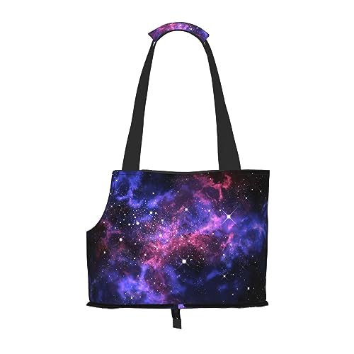 Mqgmz Universum Galaxy Star Space Print Haustier Reisetasche und Tasche Safe Welpen Katze – Erstaunliches Design von MQGMZ