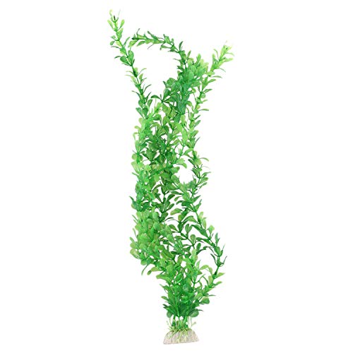 MQODLFP 20 Hoehe Aquarium Dekorative gruene Kunststoff Simulation Schwimmende Pflanze Gras von MQODLFP