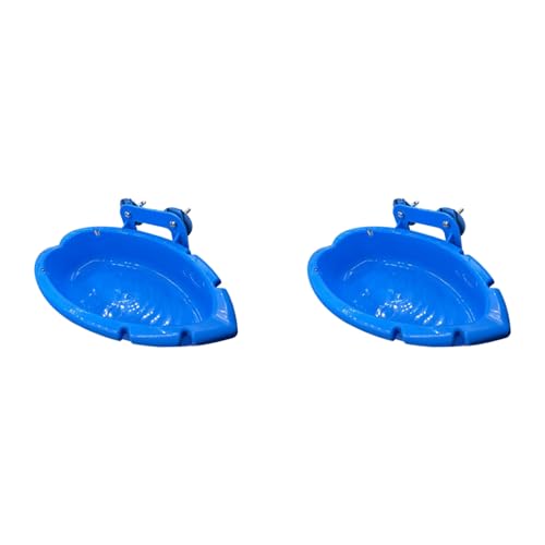 MQODLFP 2X Papageien-Futtertablett, Multifunktional, Blau, Badewanne, Tierkäfig, Stehend, Wasch-Duschbox, Vogelspielzeug, Haustier-Reinigungsprodukt MQODLFP 2X Papageien-Futtertablett, Multifunktional, Blau, Badewanne, Tierkäfig, Stehend, Wasch-Duschbox, Vogelspielzeug, Haustier-Reinigungsprodukt von MQODLFP
