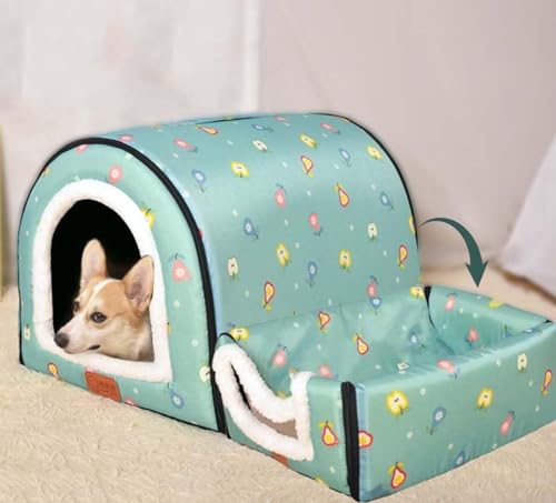 MQXDNFDC Extra große Hundehütte, 2-in-1, luxuriöse Hundehütte, Haustier-Katzenhöhle, tragbares, beruhigendes Bett, Anti-Angst-orthopädisches Kissen, weiches Zelt für mittelgroße und große Hunde (XL, MQXDNFDC Extra große Hundehütte, 2-in-1, luxuriöse Hundehütte, Haustier-Katzenhöhle, tragbares, beruhigendes Bett, Anti-Angst-orthopädisches Kissen, weiches Zelt für mittelgroße und große Hunde (XL, von MQXDNFDC