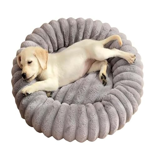 MQXDNFDC Hundebett, gerades Plüsch-Haustiermatte, langes Haar, rundes Katzenbett, Winter, warmes Hundebett, rutschfeste Unterseite, maschinenwaschbar zum Schlafen, warmes Kätzchen, Welpen, E, 70 cm MQXDNFDC Hundebett, gerades Plüsch-Haustiermatte, langes Haar, rundes Katzenbett, Winter, warmes Hundebett, rutschfeste Unterseite, maschinenwaschbar zum Schlafen, warmes Kätzchen, Welpen, E, 70 cm von MQXDNFDC