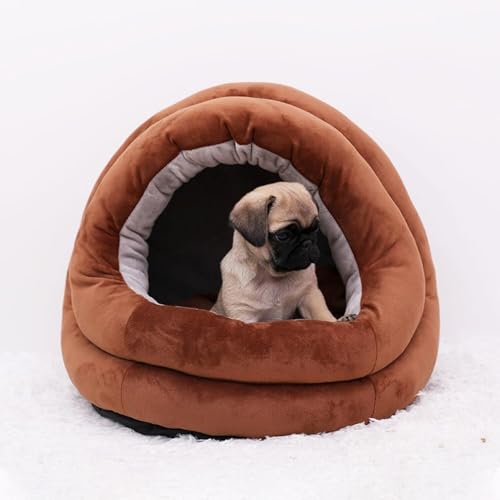 MQXDNFDC Weiches, warmes Hunde- und Katzenbett, Schlafnest mit abnehmbarem Kissen, für den Innenbereich, tragbares Haustierbett, Haustierhöhle, Kuschelkissen für Sofa, Bett, Boden MQXDNFDC Weiches, warmes Hunde- und Katzenbett, Schlafnest mit abnehmbarem Kissen, für den Innenbereich, tragbares Haustierbett, Haustierhöhle, Kuschelkissen für Sofa, Bett, Boden von MQXDNFDC