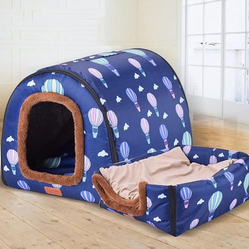 MQXDNFDC Weiches, warmes Hundehöhlenbett, 2-in-1, Katzen-/Hundehütte, bequemes beheiztes Kissen, waschbarer Schlafkorb, Haustierbett, wasserdicht, Stil 3,45 x 35 x 35 cm MQXDNFDC Weiches, warmes Hundehöhlenbett, 2-in-1, Katzen-/Hundehütte, bequemes beheiztes Kissen, waschbarer Schlafkorb, Haustierbett, wasserdicht, Stil 3,45 x 35 x 35 cm von MQXDNFDC