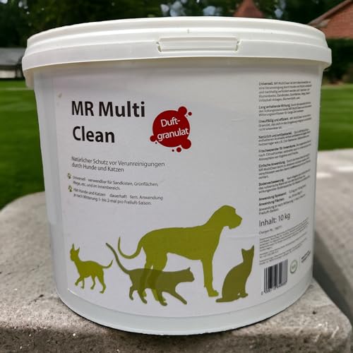 MR MultiClean® - Natürlicher Schutz vor Verunreinigungen durch Hunde und Katzen (10, Kilogramm) von MR MultiClean