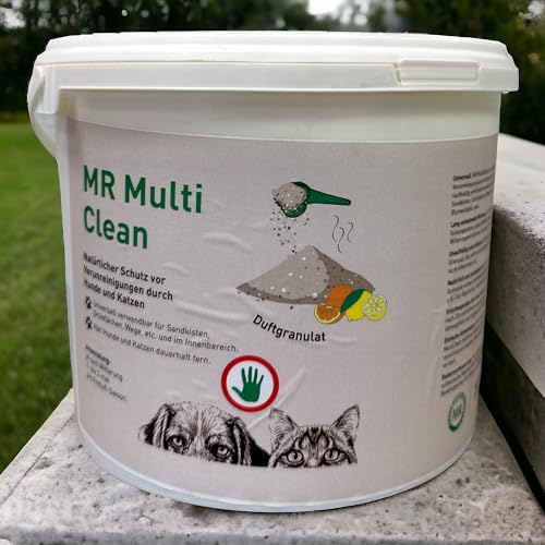 MR MultiClean® - Natürlicher Schutz vor Verunreinigungen durch Hunde und Katzen (3, Kilogramm) von MR MultiClean