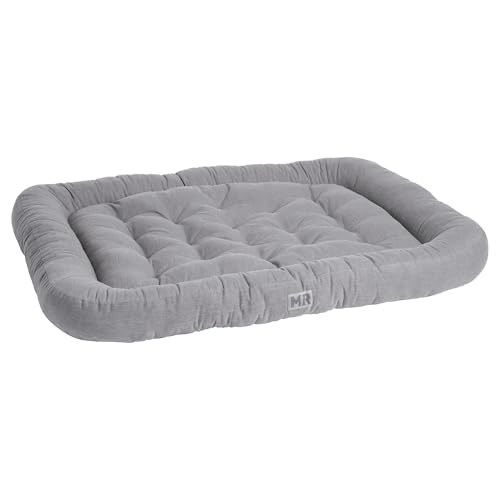 MR Martin Rütter Hundematratze, Grau, 90 x 70 x 10 cm – gemütlicher Rückzugsort, rutschfest & waschbar, OneSize Hundebett, Baumwollmischgewebe MR Martin Rütter Hundematratze, Grau, 90 x 70 x 10 cm – gemütlicher Rückzugsort, rutschfest & waschbar, OneSize Hundebett, Baumwollmischgewebe von MR