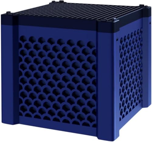 Aktivkohle Aquarium, Clever-Cube Aktivkohle Pferde,Eco Aquarium Wasserreiniger Würfel,Aktivkohlefilter Pferdetränke,Eco-Aquarium Wassertrog Purifier Cube,Für Teiche,Aquarium,Vorratstank (1pc) von MRGIINR
