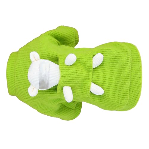 Hundepullover Verdickter Winterbekleidung Strickwolle Wolle Niedliche Bärenspielzeug Form Warme Kleidung für Hunde und Katzen Im und Winter aus Wollmaterial Gemacht (XXL) von MRSTORY