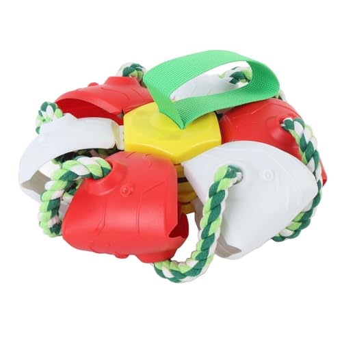 MRSTORY Flyball Hund Wasser Beständiges Spielzeug für Hunde Alle Größen Outdoor Spiele Material Kunststoff (Rot) von MRSTORY