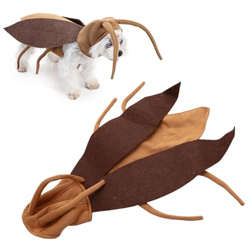 MRSTORY Haustier Lustiges Kostüm Outfits Easy Wear Novelty Hunde Katze Cosplay Kleidung Party Urlaubsfoto Requisiten von MRSTORY