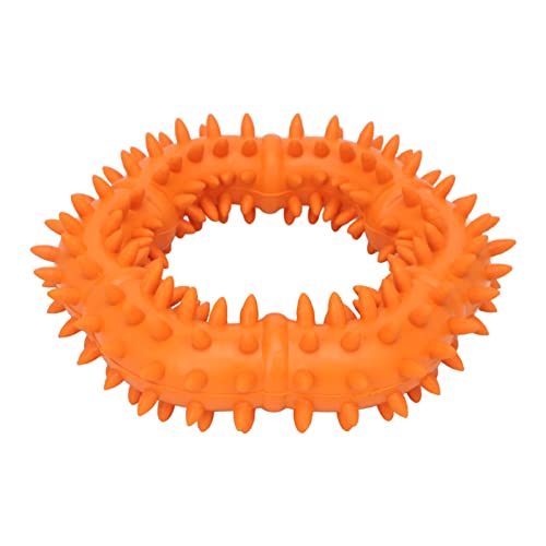 MRSTORY Hunde Thorn Spielzeug Premium Gummi Leichtes Wurffang Fliegende Burr Ring Hundekauen Spielzeug für Haustiervorräte von MRSTORY