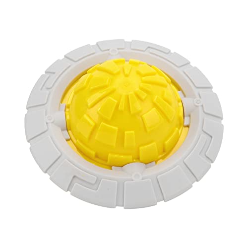 MRSTORY Hundeballspielzeug Bissfest Interaktives Haustierzahnreineln Quietschendes Spielzeug für Innen Im Freien Im Freien TPR Nylon Material 5,9 X 5,9 X 3,5 Zoll (B) von MRSTORY