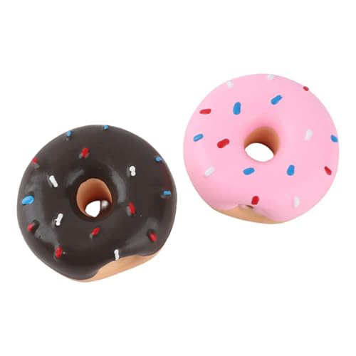 MRSTORY Hundekauspielzeug Latex Haustier Donut Form Klingen Zähne Reinigungsschutz Interaktives Training Spielzeug für Hunde Rosa 2pcs MRSTORY Hundekauspielzeug Latex Haustier Donut Form Klingen Zähne Reinigungsschutz Interaktives Training Spielzeug für Hunde Rosa 2pcs von MRSTORY
