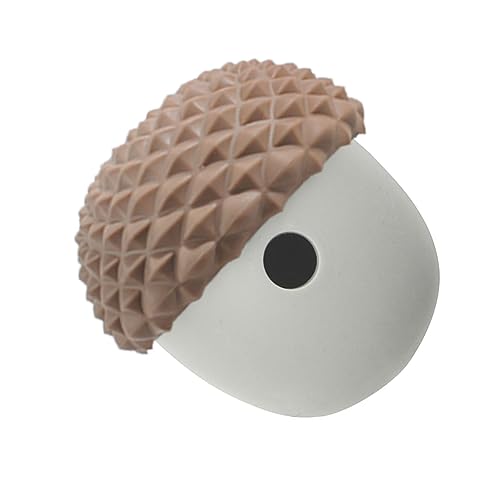 MRSTORY Spielzeug-Futter-Spender für Hunde-Bit-resistent Gegen Bit-interaktives Ball-Puzzle für Nahrungsmittel-Schiefer und Stimulierenden Hund (Grau mit hellgrau) von MRSTORY